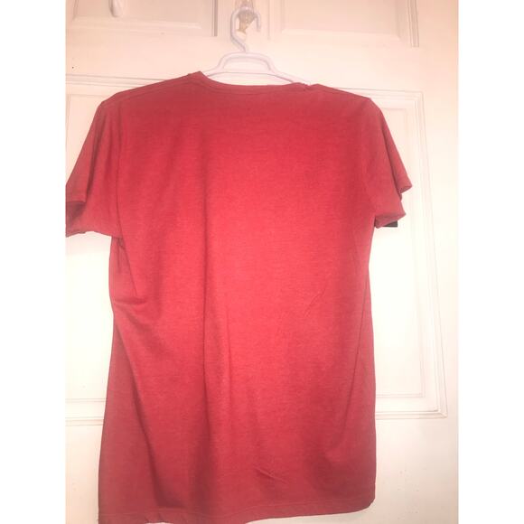 ALSTYLE T-Shirt Men's L  Short  Sleeved Red Graphic - Picture 3 of 7